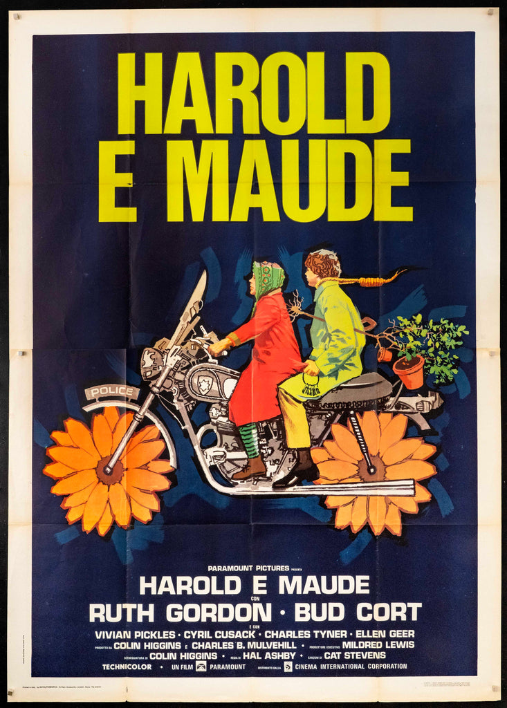 Harold and Maude Original Vintage Movie Poster