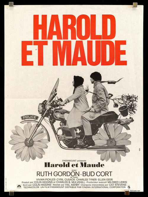 Harold and Maude Original Vintage Movie Poster