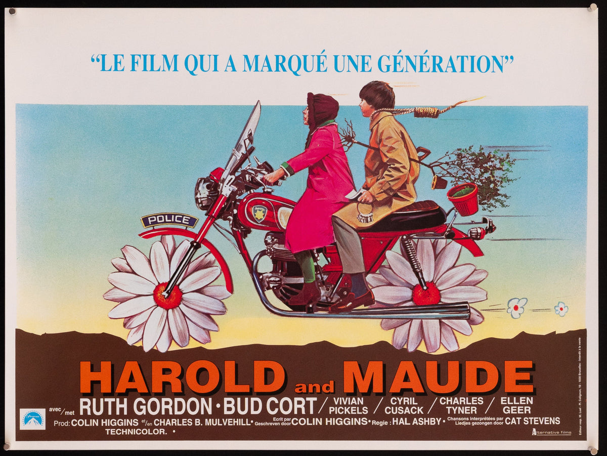 Harold and Maude Original Vintage Movie Poster