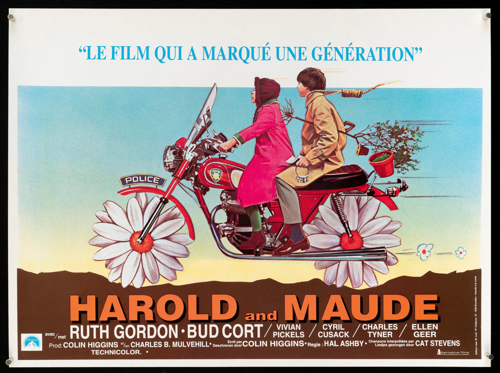 Harold and Maude Original Vintage Movie Poster