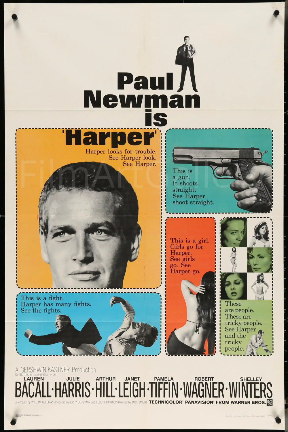 Harper Original Vintage Movie Poster
