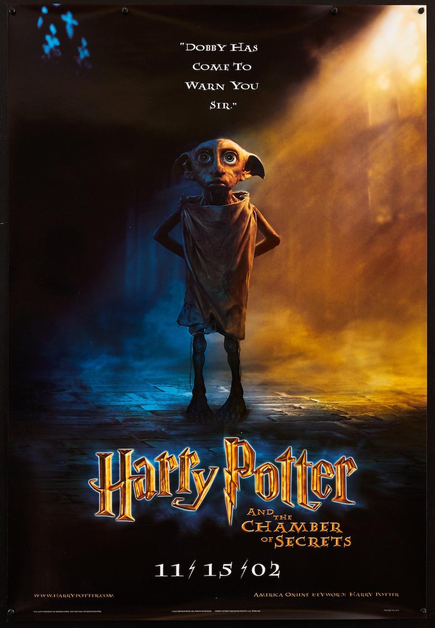 Harry Potter and the Chamber of Secrets 1 Sheet (27x41) Original Vintage Movie Poster