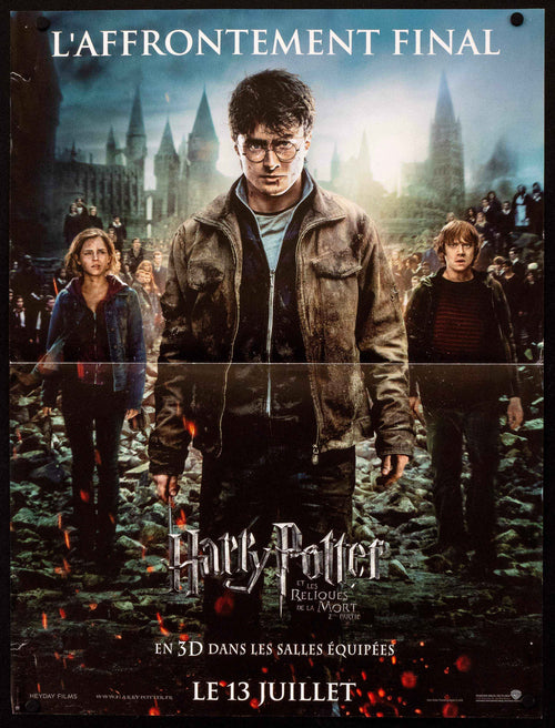 Harry Potter and the Deathly Hallows Part 2 Original Vintage Movie Poster