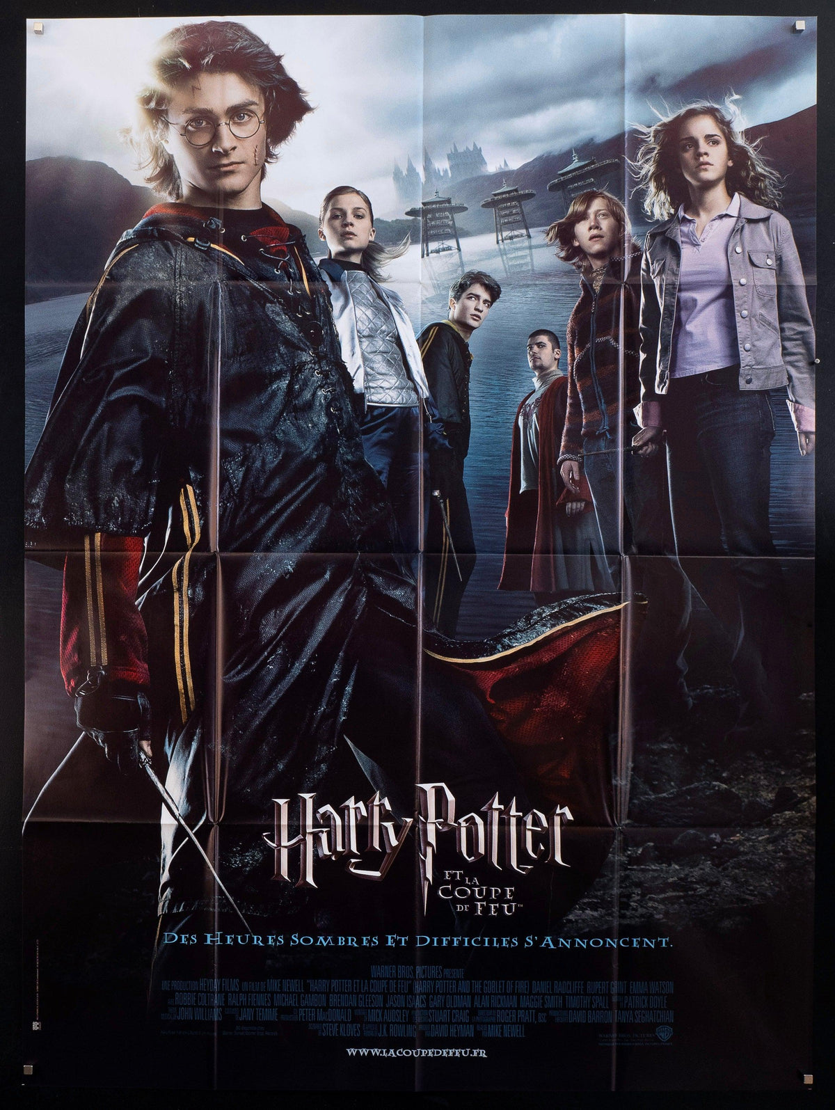 Harry Potter and the Goblet of Fire Original Vintage Movie Poster