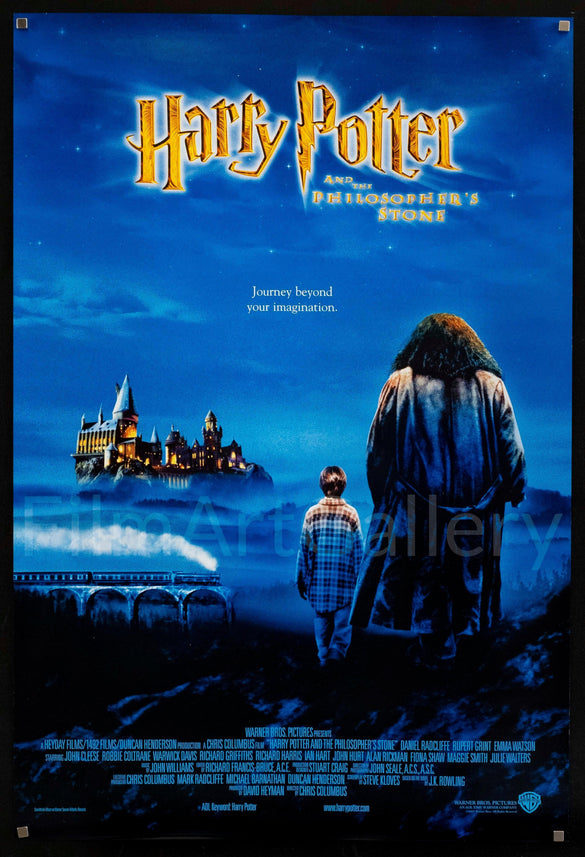 Harry Potter and the Sorcerer's Stone Original Vintage Movie Poster