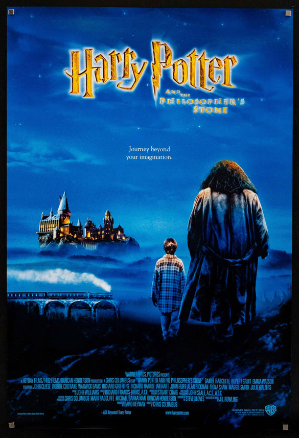 Harry Potter and the Sorcerer's Stone Original Vintage Movie Poster