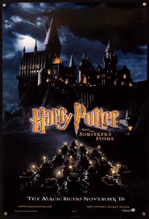 Harry Potter and the Sorcerer's Stone Original Vintage Movie Poster