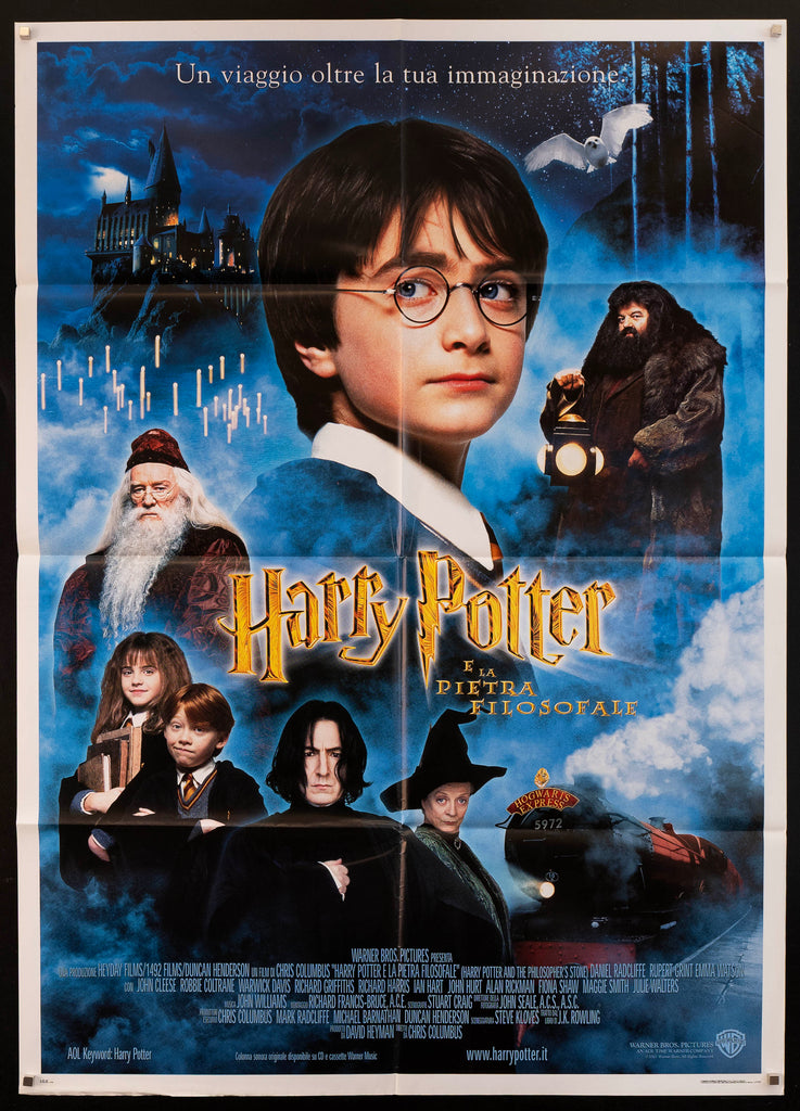 Harry Potter and the Sorcerer's Stone Original Vintage Movie Poster