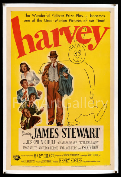 Harvey Original Vintage Movie Poster