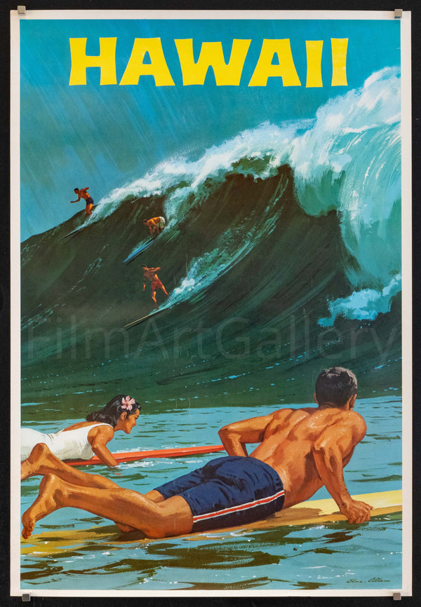 Hawaii Original Vintage Movie Poster