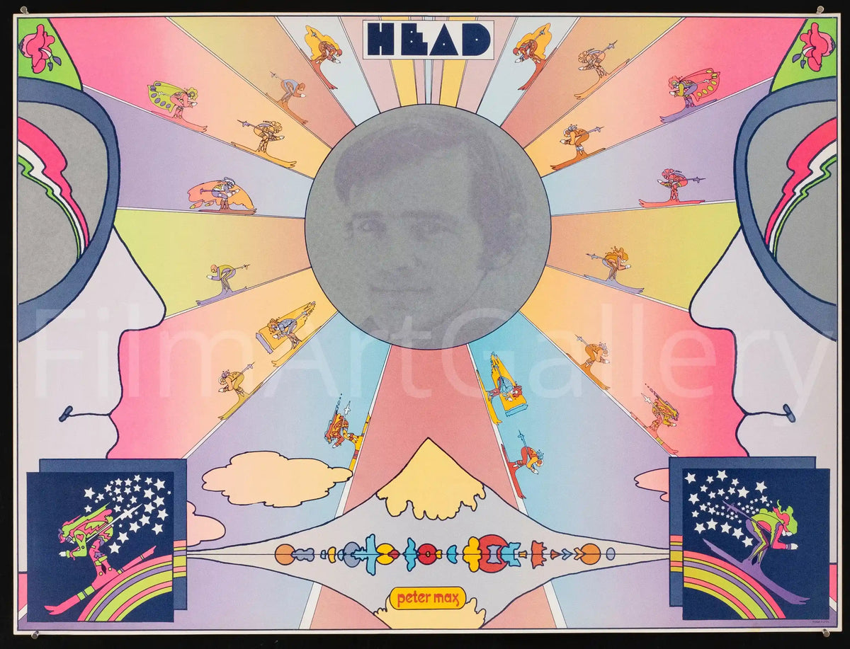 Head (Jean-Claude Killy) Original Vintage Movie Poster
