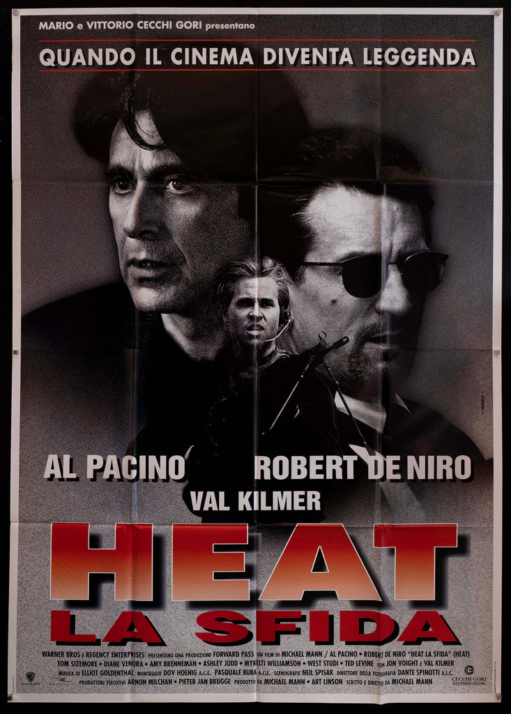 Heat Italian 4 Foglio (55x78) Original Vintage Movie Poster