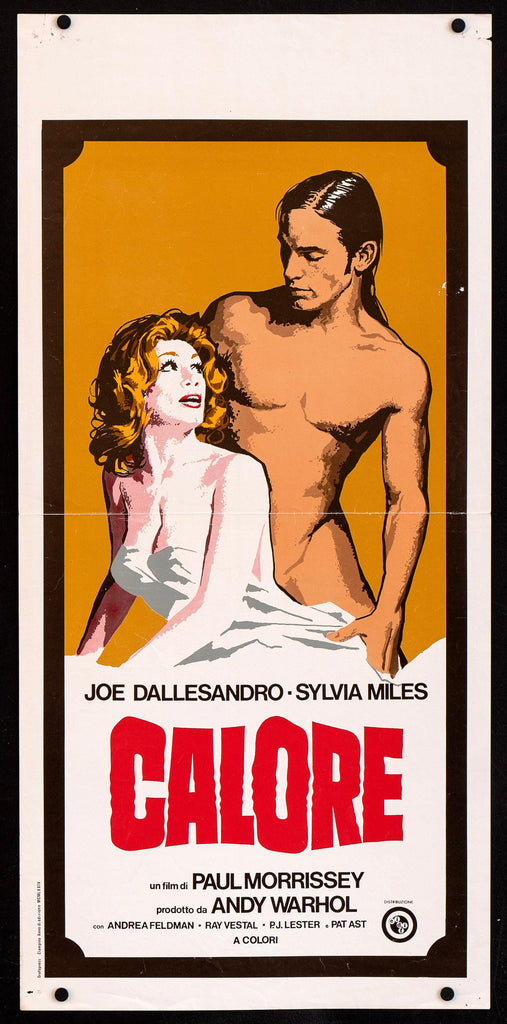 Heat Italian Locandina (13x28) Original Vintage Movie Poster