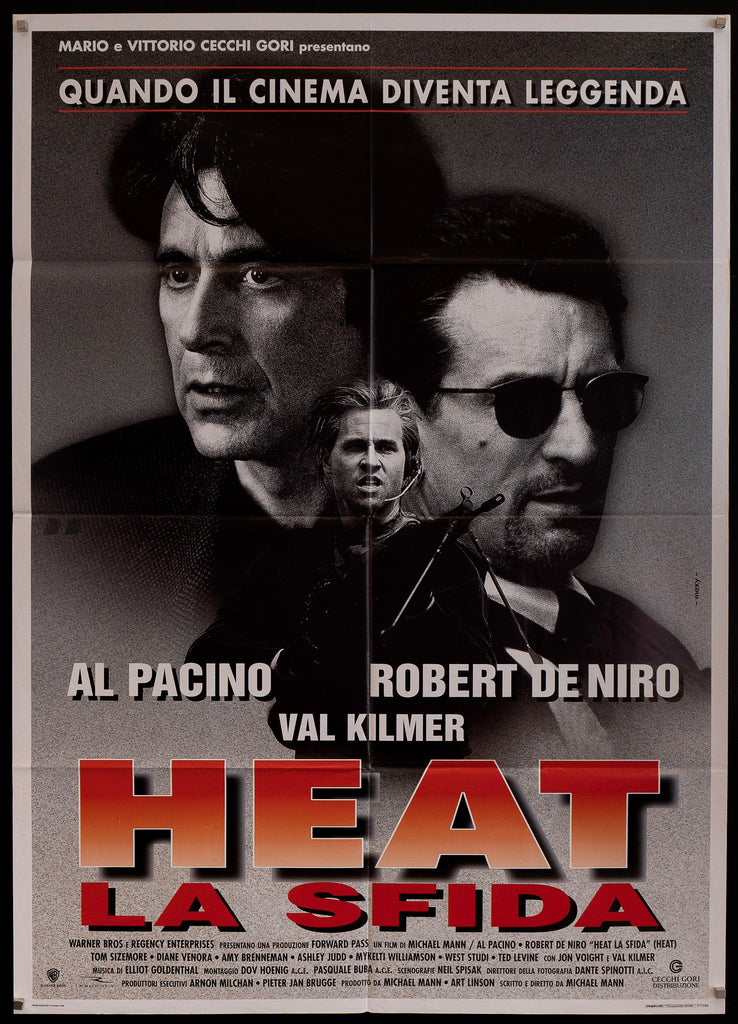 Heat Original Vintage Movie Poster