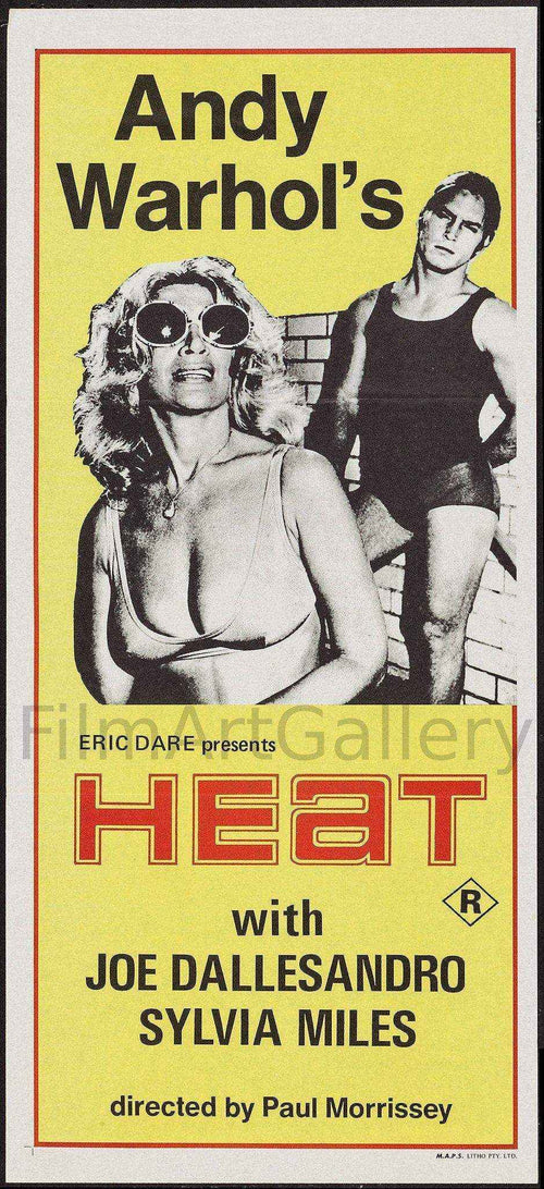 Heat Original Vintage Movie Poster