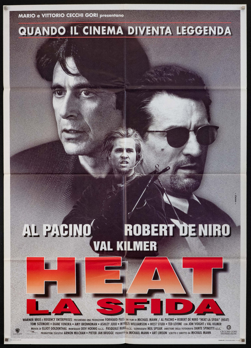 Heat Original Vintage Movie Poster