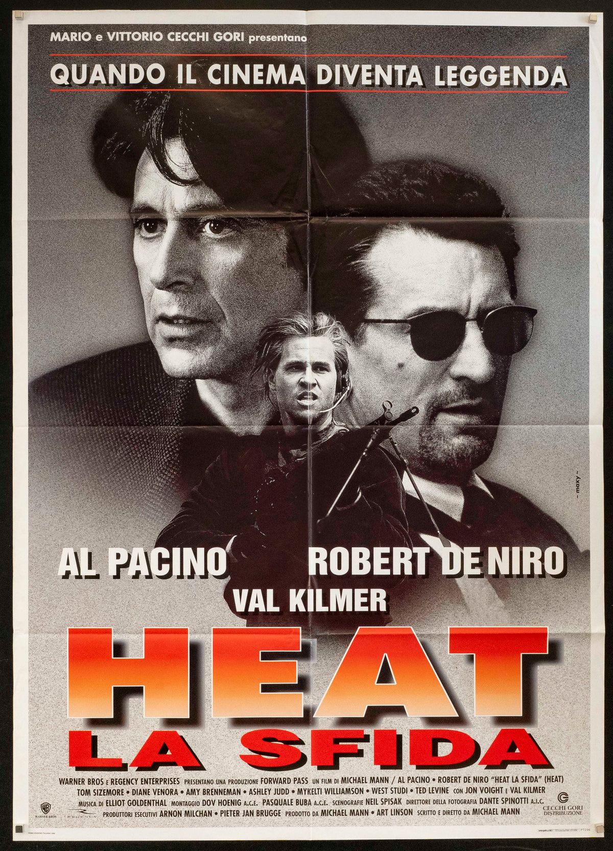 Heat Original Vintage Movie Poster