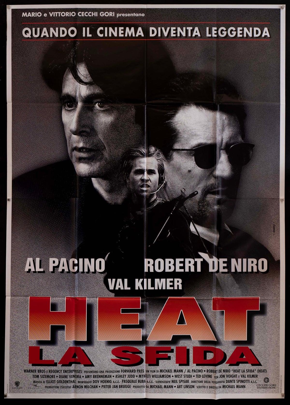 Heat Original Vintage Movie Poster