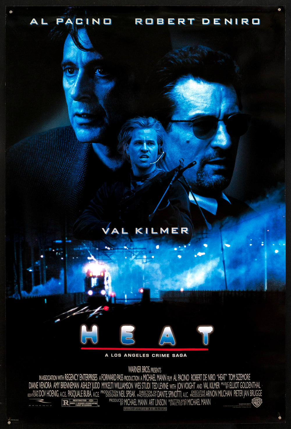 Heat Original Vintage Movie Poster