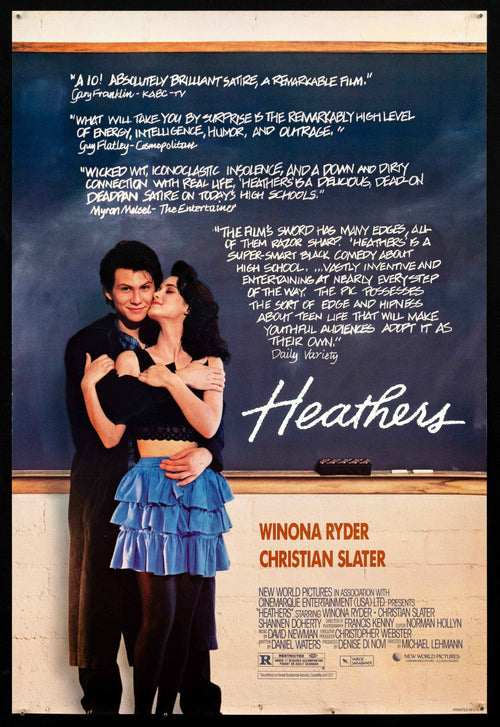 Heathers Original Vintage Movie Poster