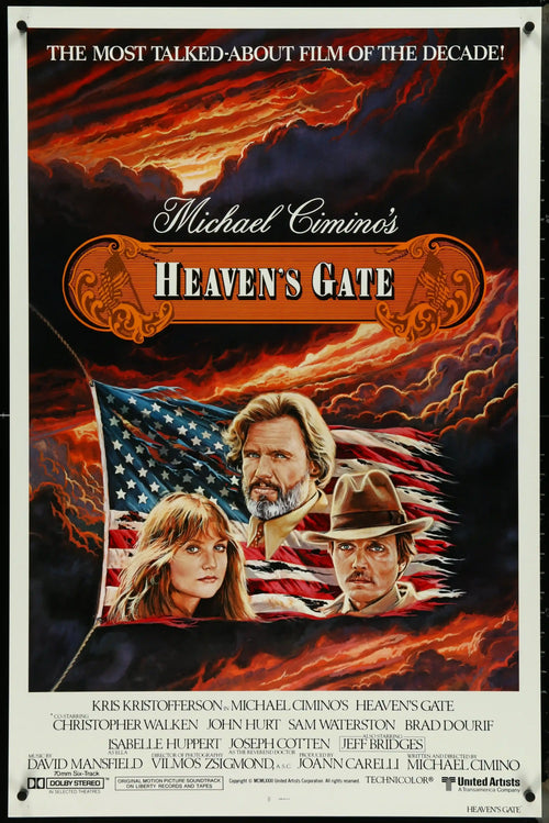 Heaven's Gate Original Vintage Movie Poster