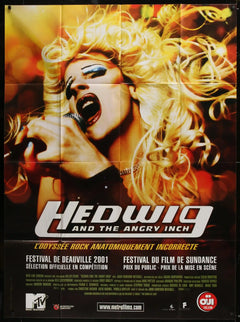 HEDWIG AND THE ANGRY INCH CD パンフレットフライヤー Hedwig (And the Angry Inch) Movie Poster 2001 1 Sheet (27x41)