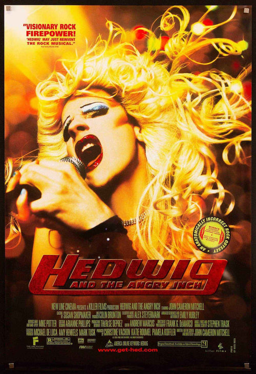 Hedwig (And the Angry Inch) Original Vintage Movie Poster