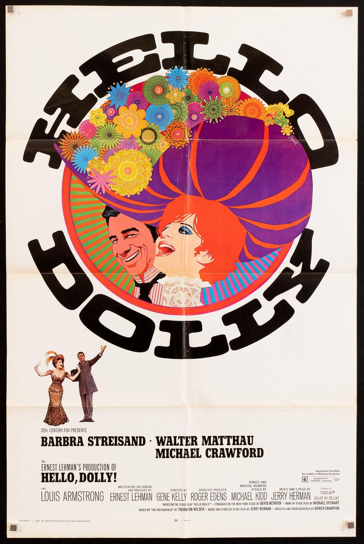 Hello, Dolly! Original Vintage Movie Poster