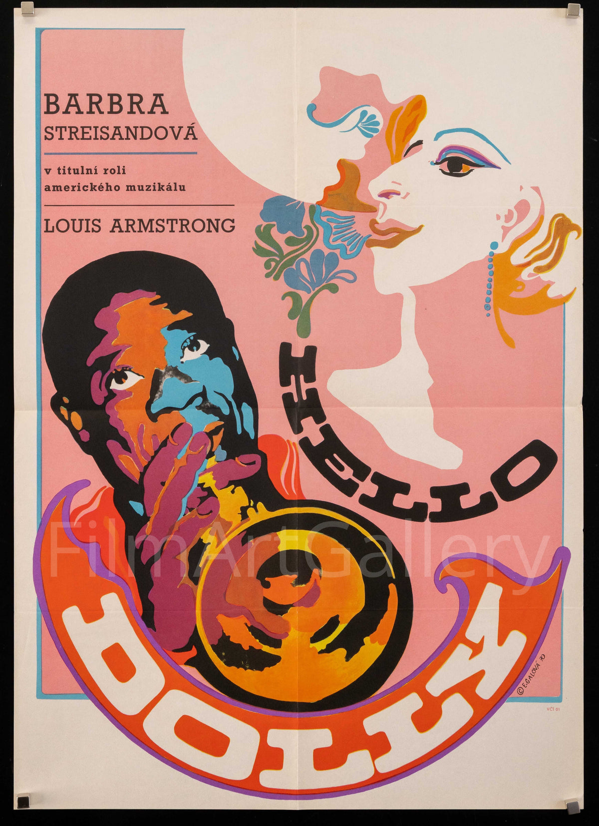 Hello Dolly Original Vintage Movie Poster