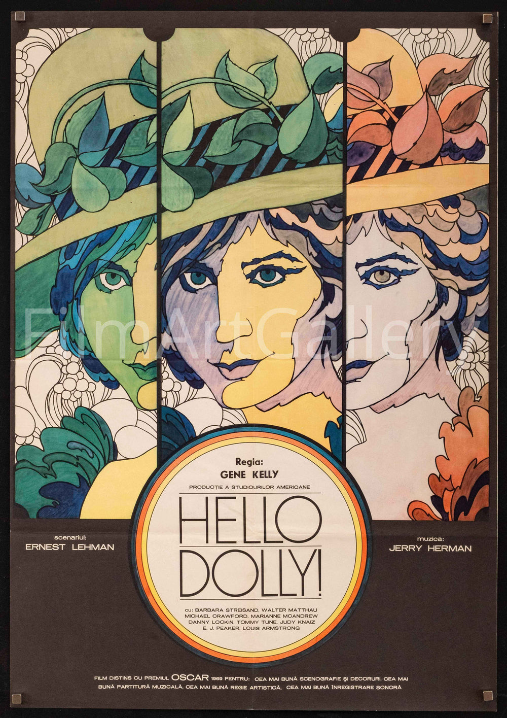 Hello Dolly Original Vintage Movie Poster