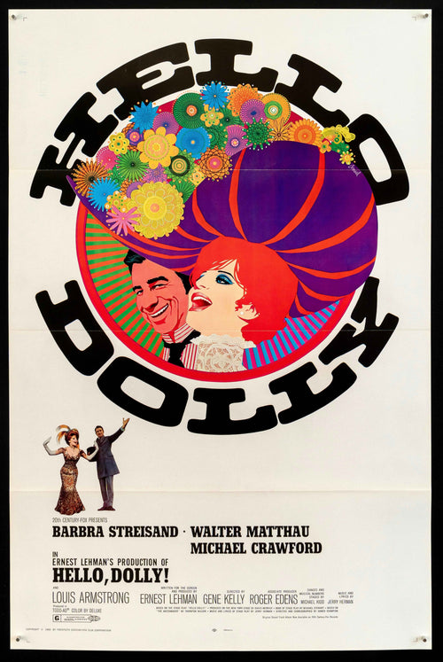Hello, Dolly! Original Vintage Movie Poster