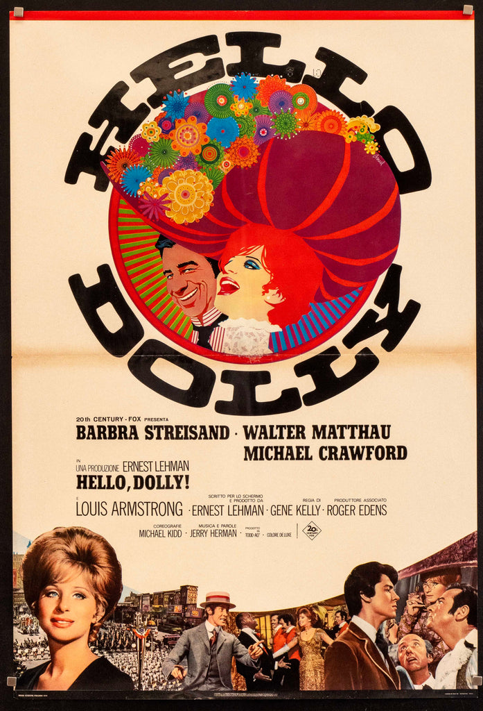 Hello, Dolly! Original Vintage Movie Poster