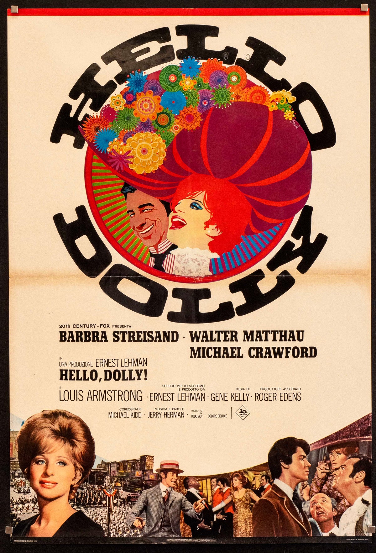 Hello, Dolly! Original Vintage Movie Poster