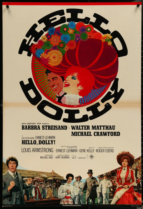 Hello, Dolly! Original Vintage Movie Poster