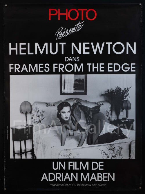 Helmut Newton Frames From The Edge Original Vintage Movie Poster