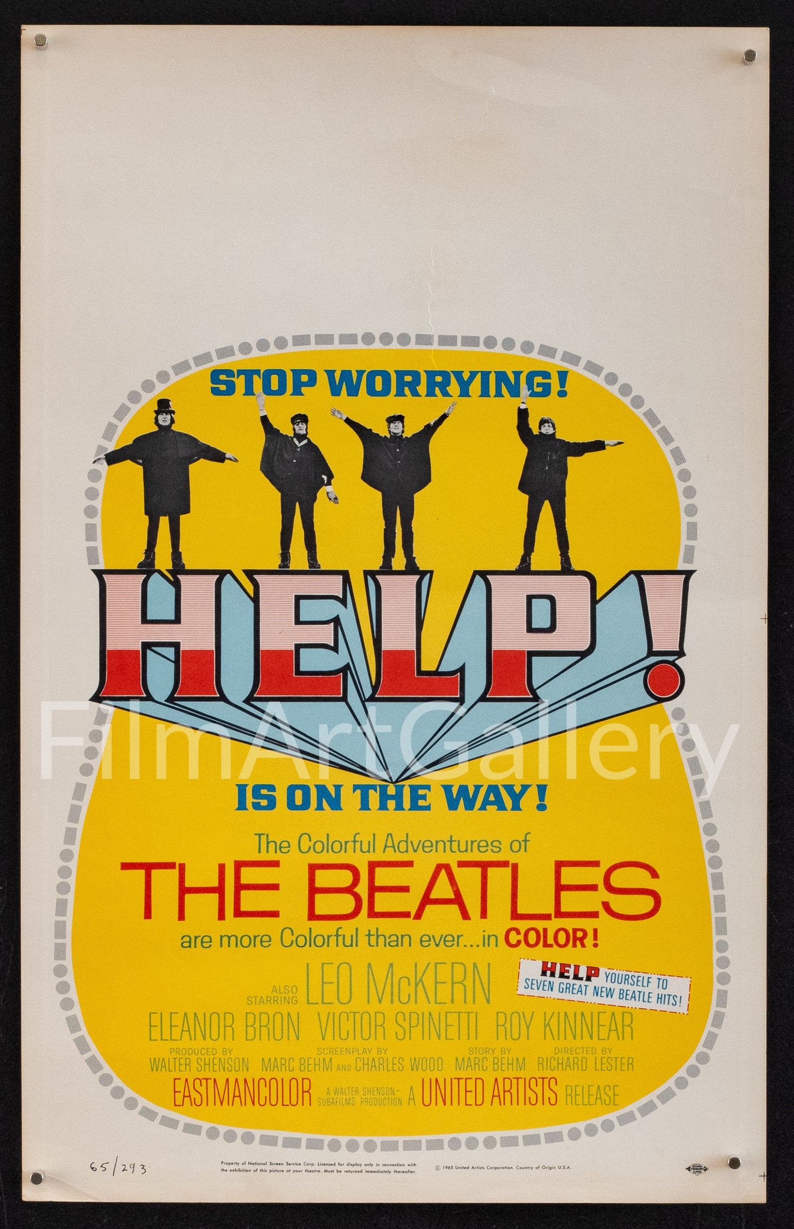 Help Original Vintage Movie Poster