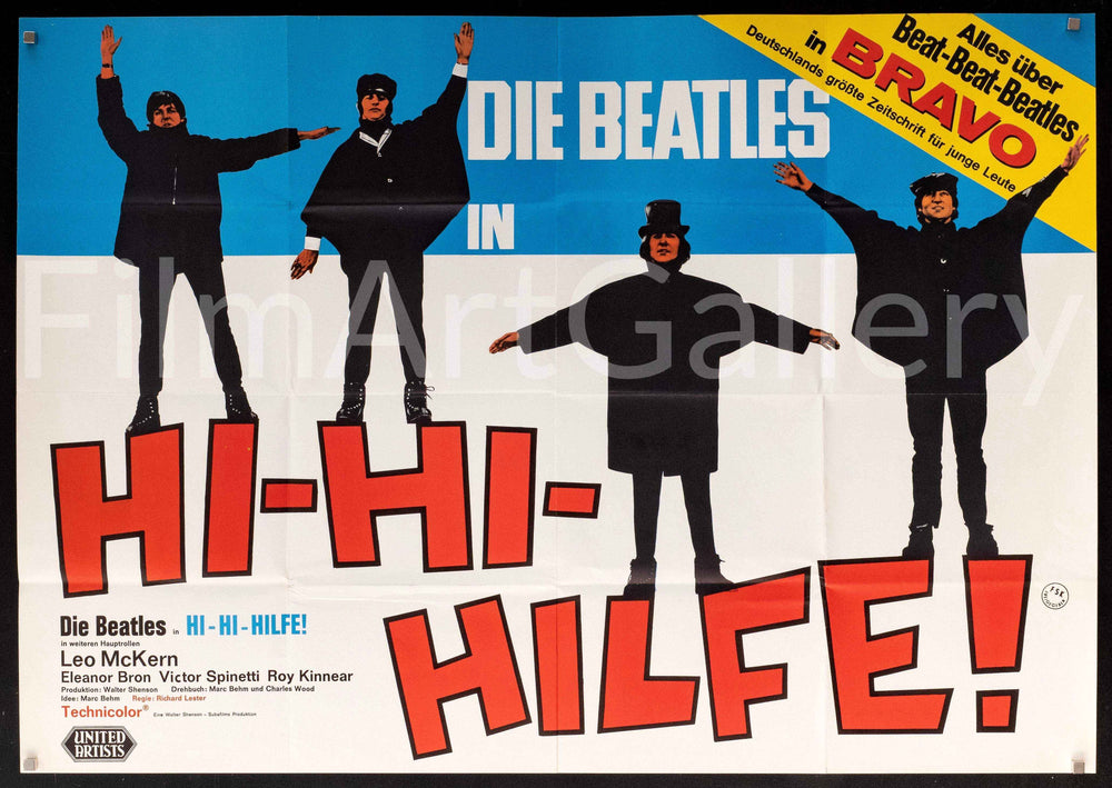 Help Original Vintage Movie Poster