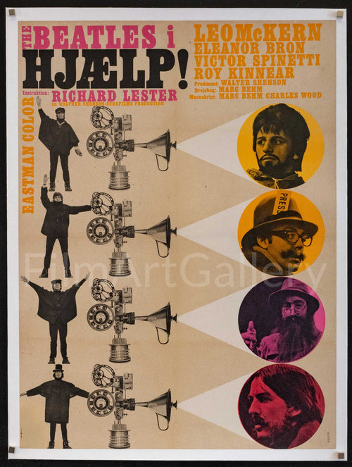 Help Original Vintage Movie Poster