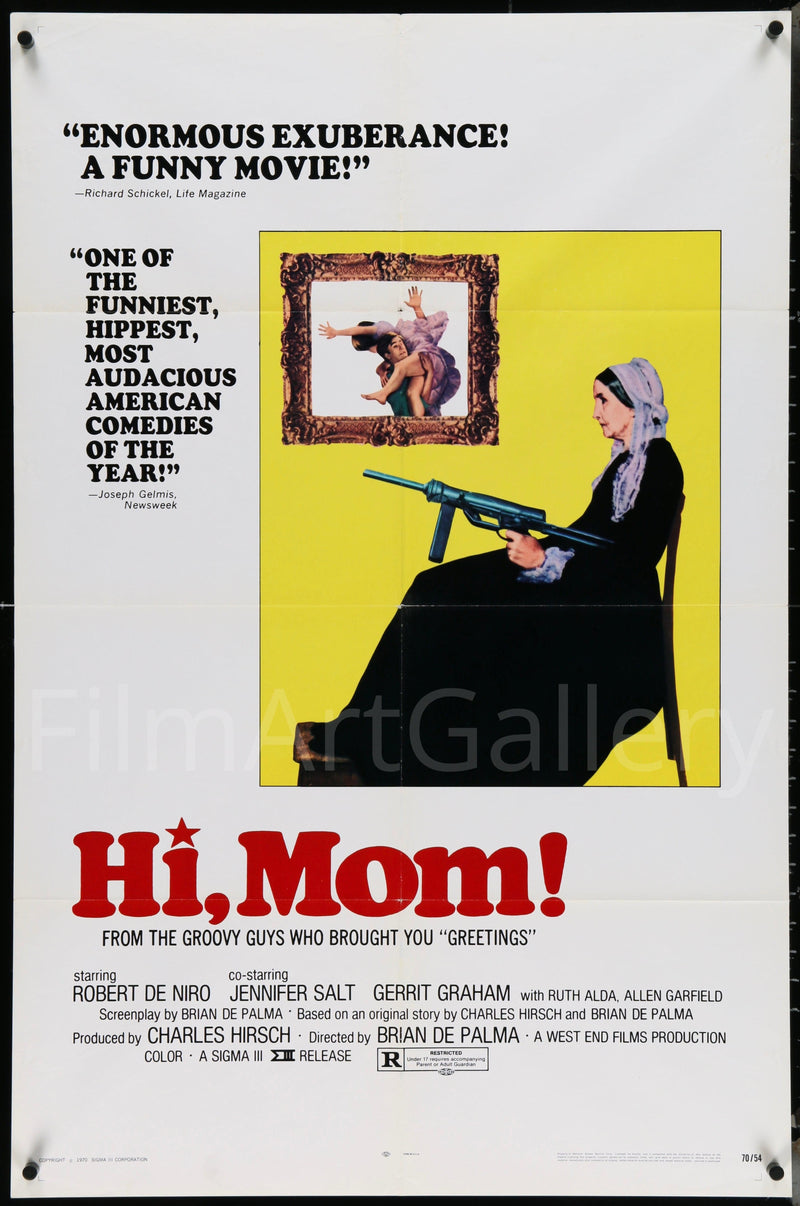 Hi Mom! 1 Sheet (27x41) Original Vintage Movie Poster