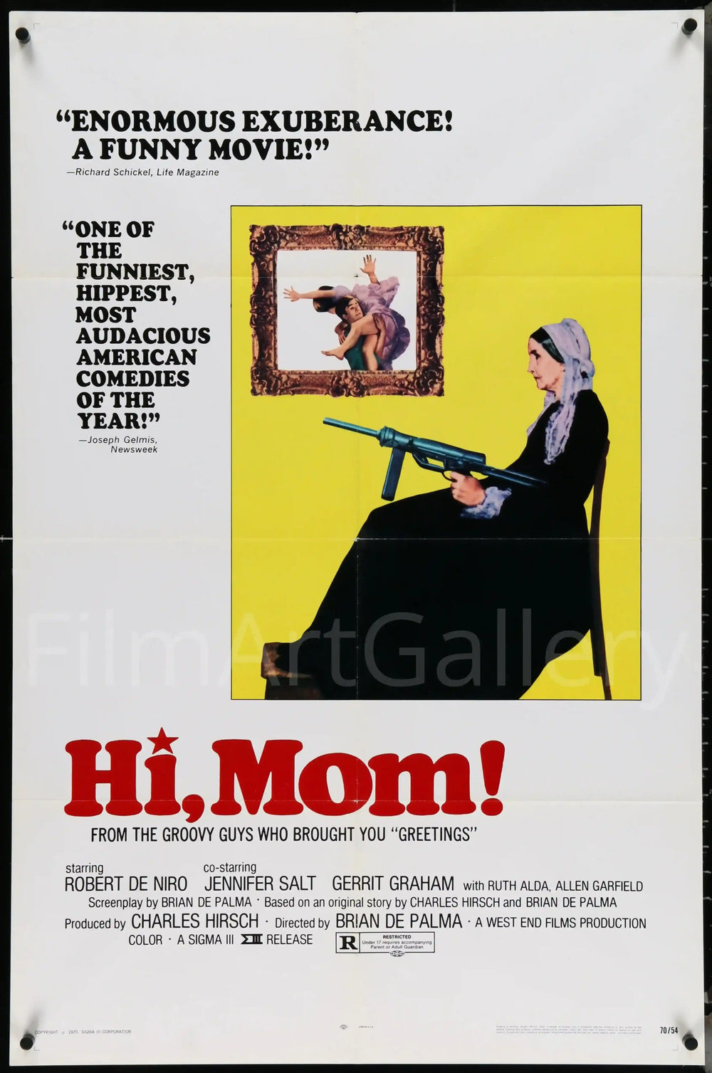 Hi Mom! Original Vintage Movie Poster