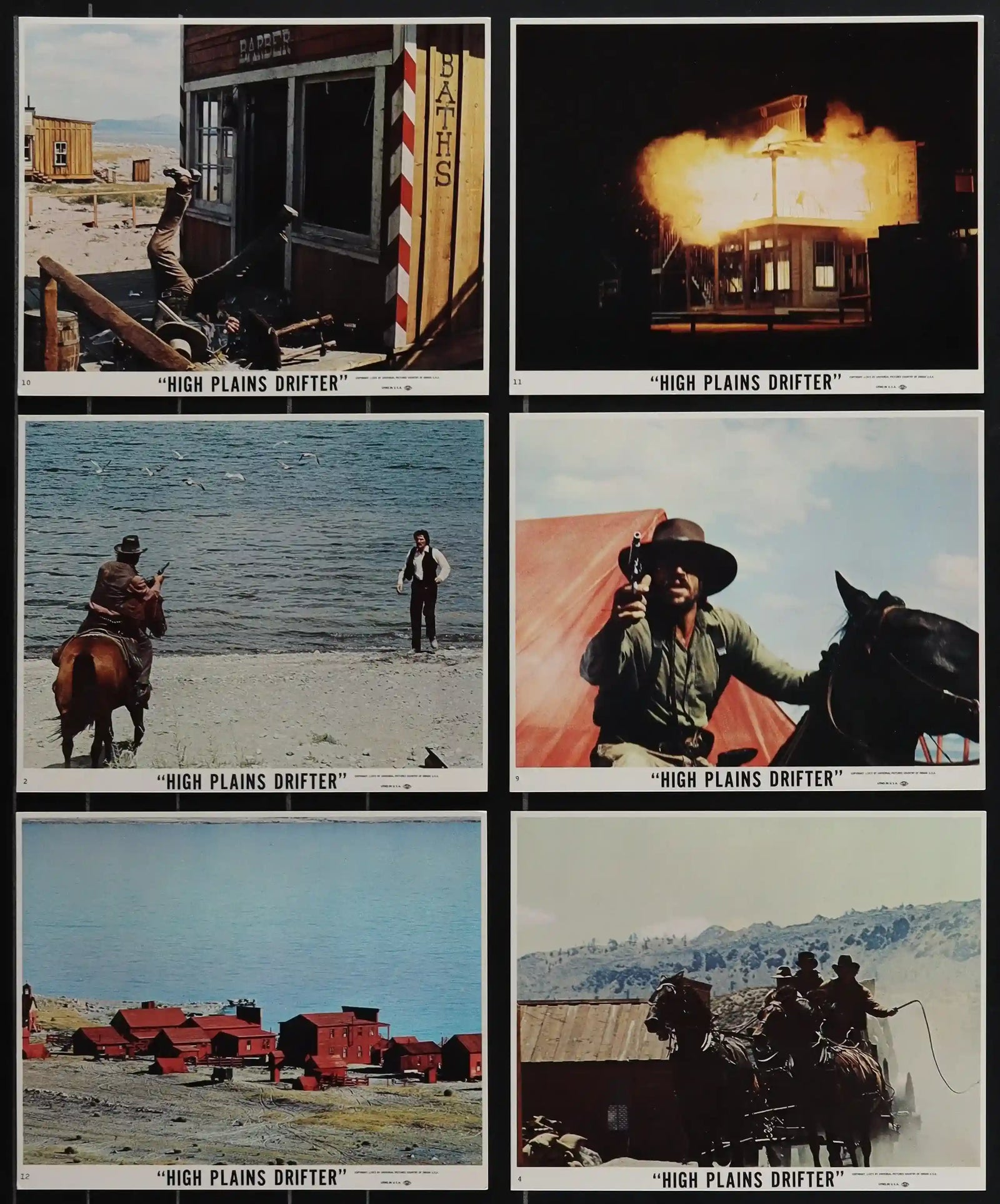 High Plains Drifter Original Vintage Movie Poster