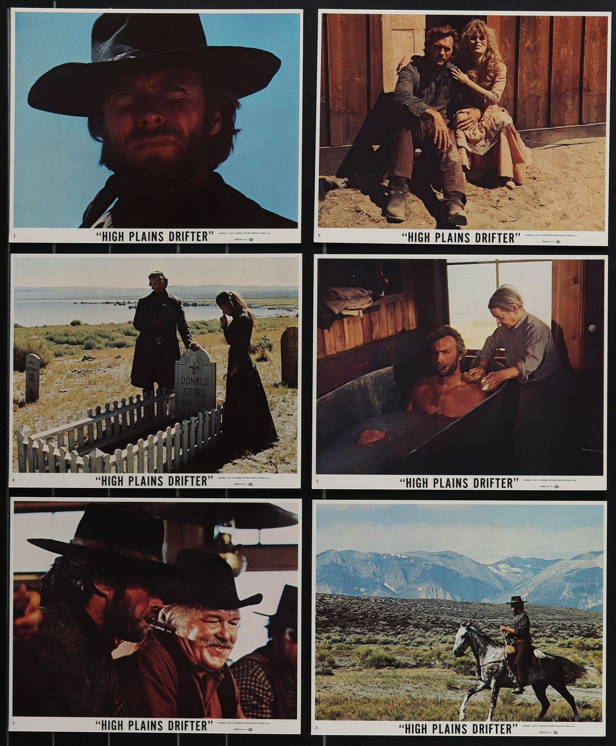 High Plains Drifter Original Vintage Movie Poster