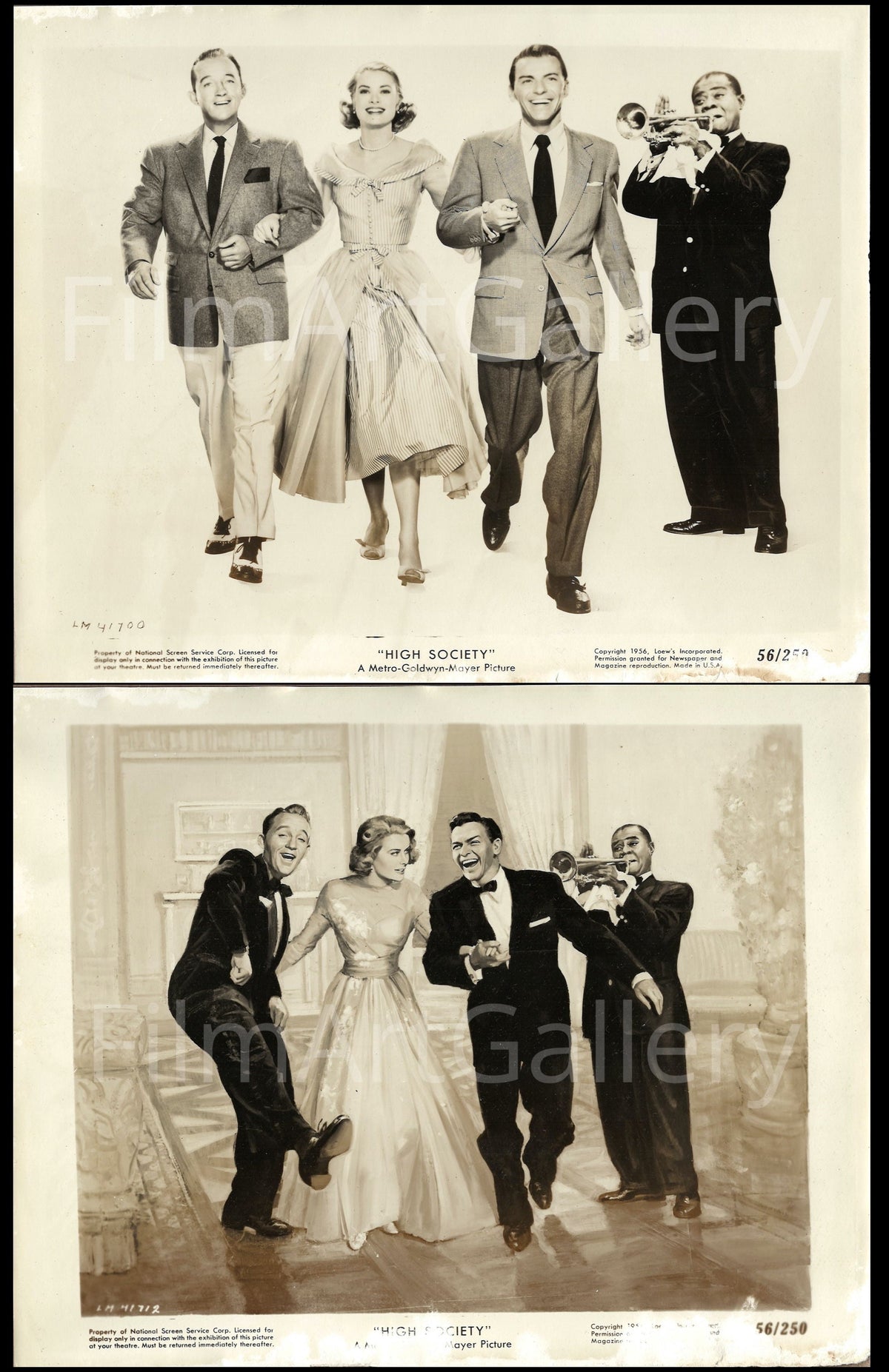High Society Original Vintage Movie Poster