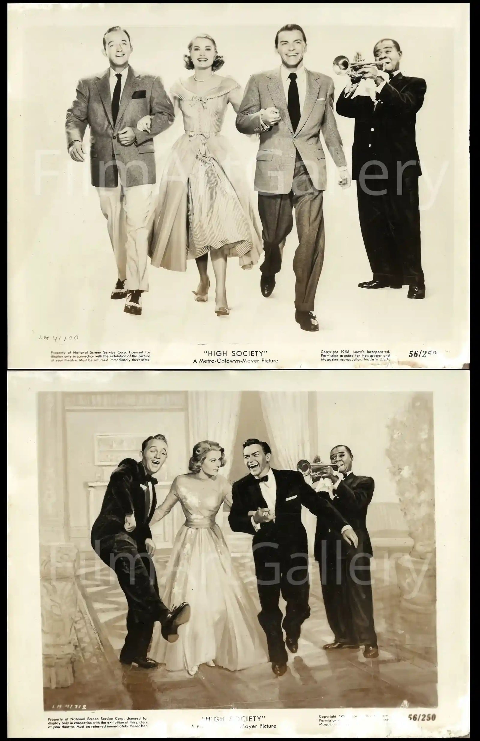 High Society Original Vintage Movie Poster