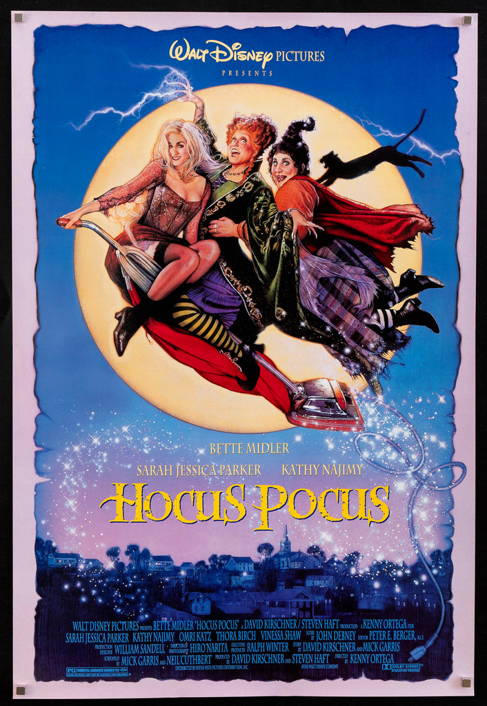 Hocus Pocus Original Vintage Movie Poster