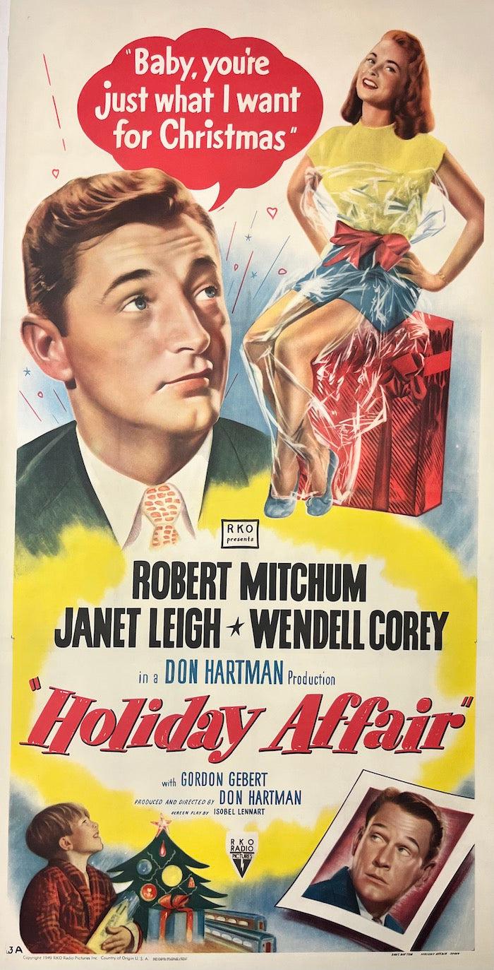 Holiday Affair 3 Sheet (41x81) Original Vintage Movie Poster