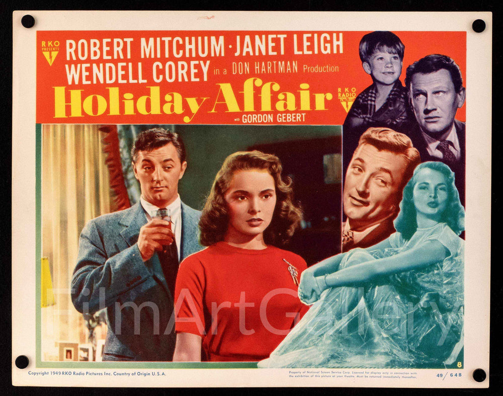 Holiday Affair Original Vintage Movie Poster