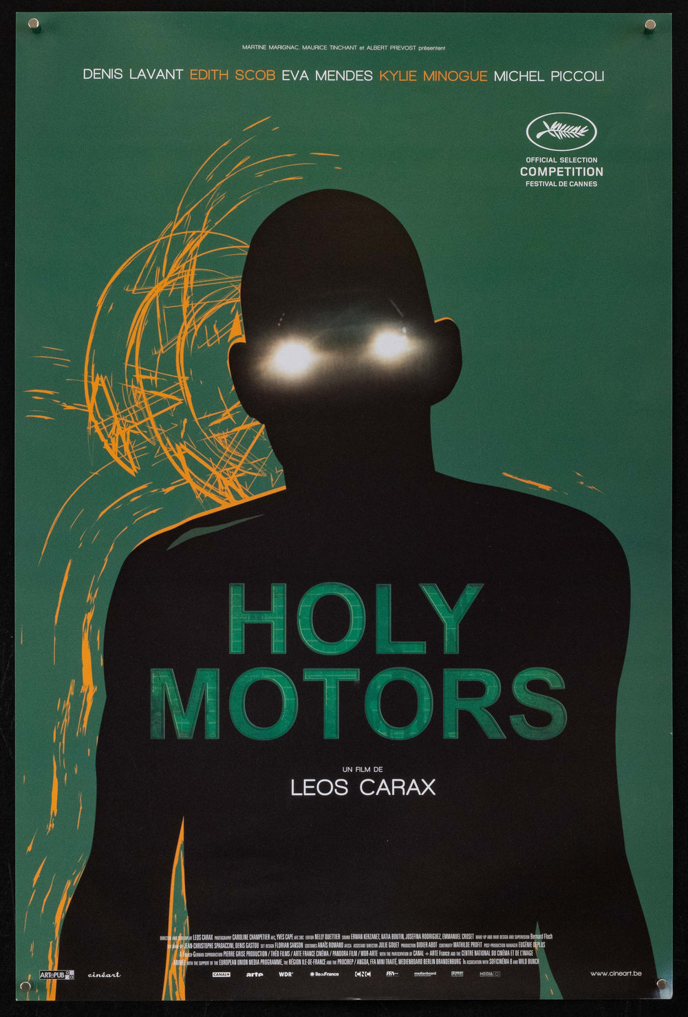 Holy Motors Original Vintage Movie Poster