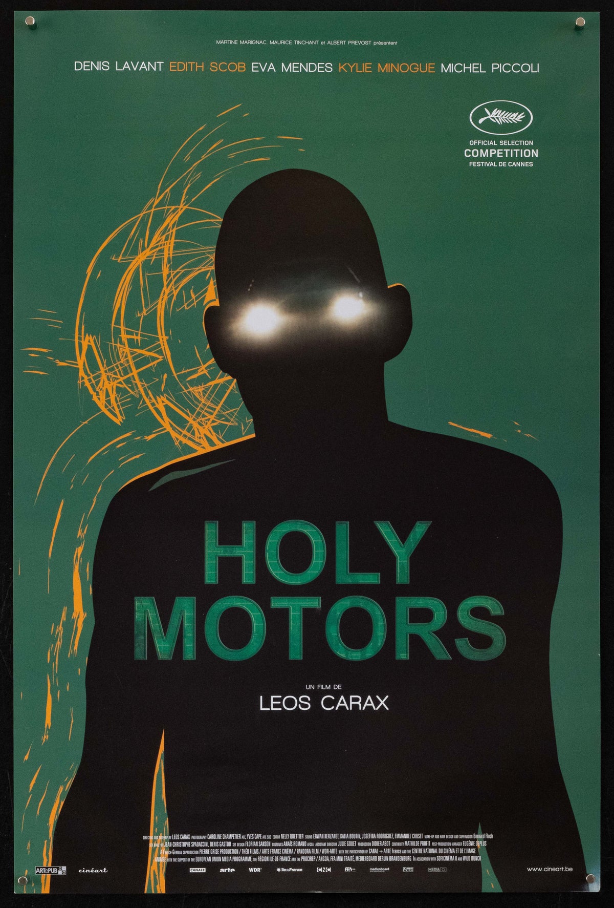 Holy Motors Original Vintage Movie Poster