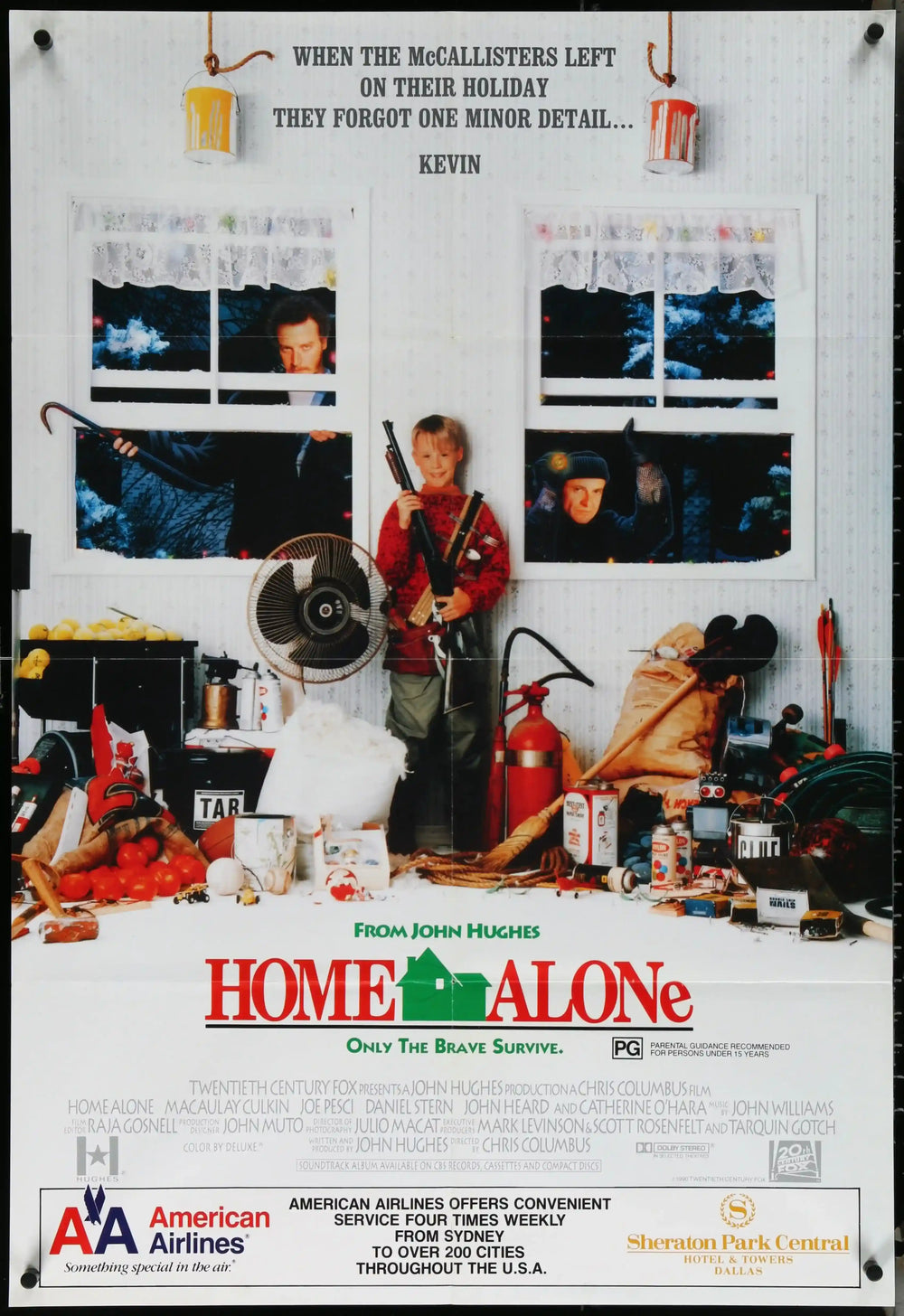 Home Alone Original Vintage Movie Poster